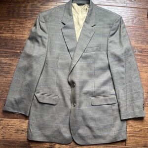 Brooks Brothers Blazer Mens Houndstooth Wool Regent Fit Sport Coat